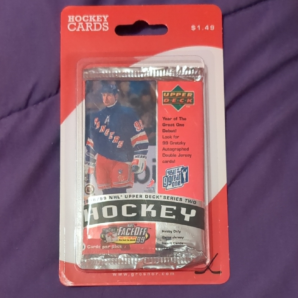 Hockey Cards - Red